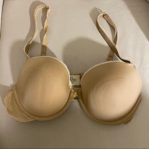 Calvin Klein | Nude Push Up Lace Trim Minimalist Bra, 36C